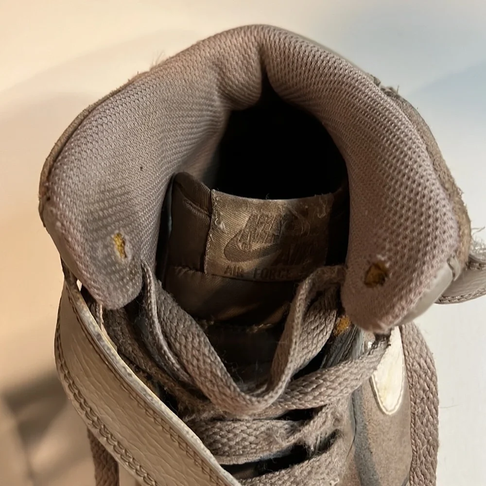 Nike Air Air Force 1 High Top Shoes, 7Y
